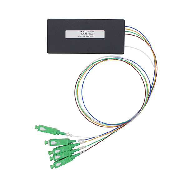 1*4 Huawei Plastic Box PLC Splitter with 0.9mm Loose Tube
