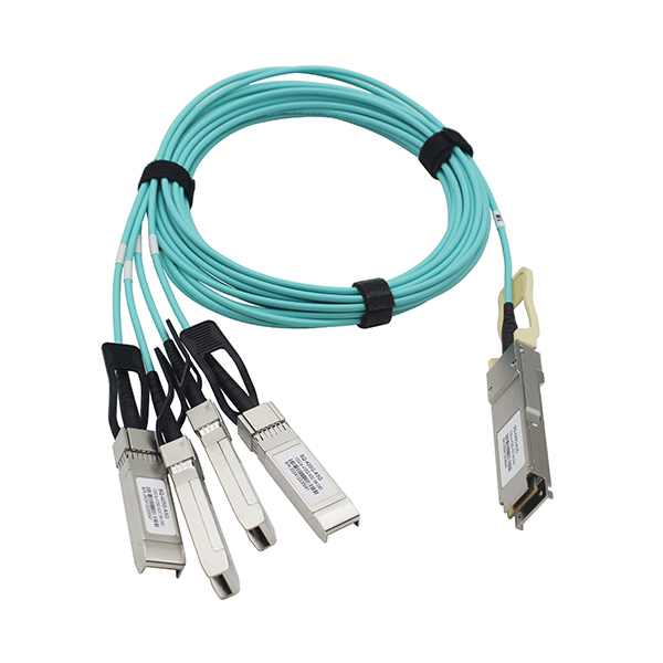 100G QSFP28 to 4×25G 4×SFP28 AOC Cable 5M - 2