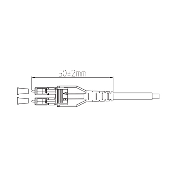 3.0mm LC Uniboot Connector Length