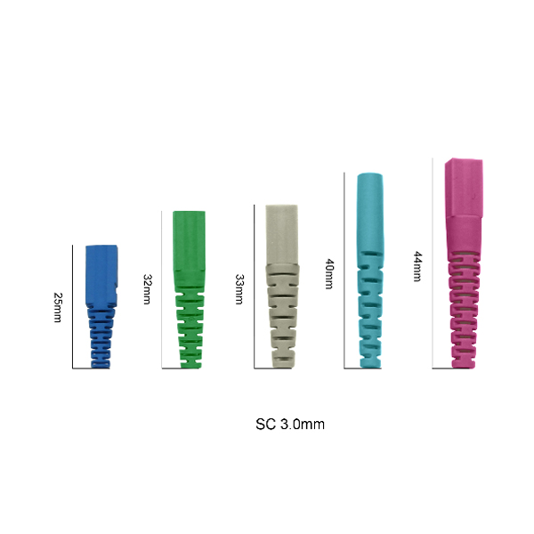 3.0mm SC Connector Boot Length