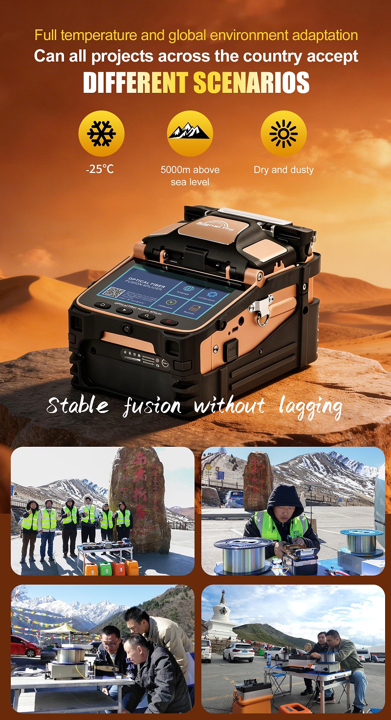 9Signal Fire AI-12 Optical Fiber Fusion Splicer - Outstanding quality