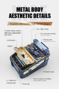 AI-8C Optical Fiber Fusion Splicer - Aesthetic Details