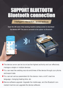 AI-8C Optical Fiber Fusion Splicer - Support Bluetooth