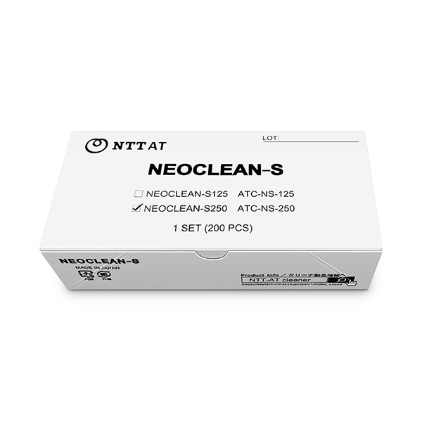ATC-NS-250 NEOCLEAN-S250 Cleaning Stick for 2.5mm Connection - Packaging Box