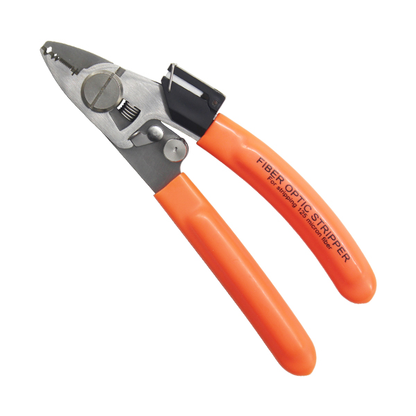 CFS-5 Five-hole 7-IN-1 Stainless Steel Fiber Optic Stripper with Fiber Cleaning Clip