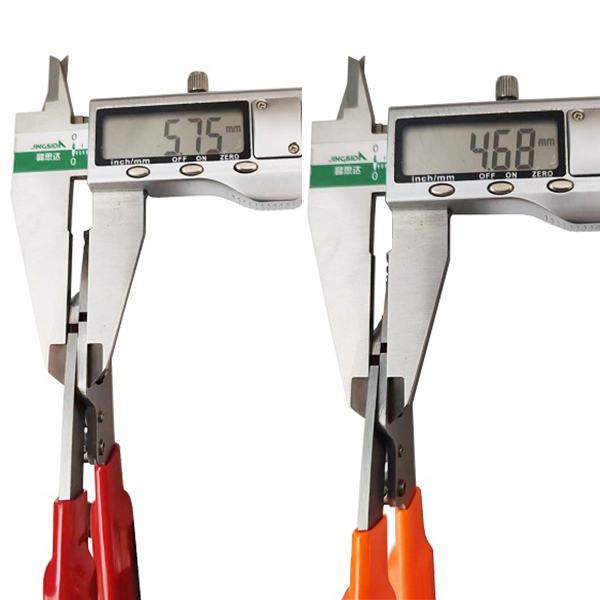 CFS-5S Five-hole 7-IN-1 Stainless Steel Fiber Optic Stripper - Thickness comparison