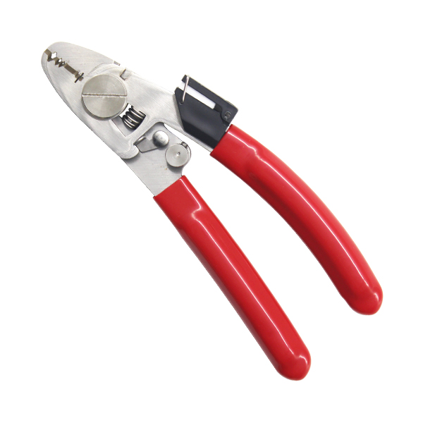 CFS-5S Five-hole 7-IN-1 Stainless Steel Fiber Optic Stripper - with Fiber Cleaning Clip