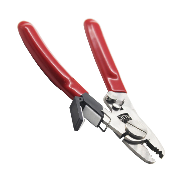 CFS-5S Five-hole 7-IN-1 Stainless Steel Fiber Optic Stripper - with Fiber Optic Cleaning Clip