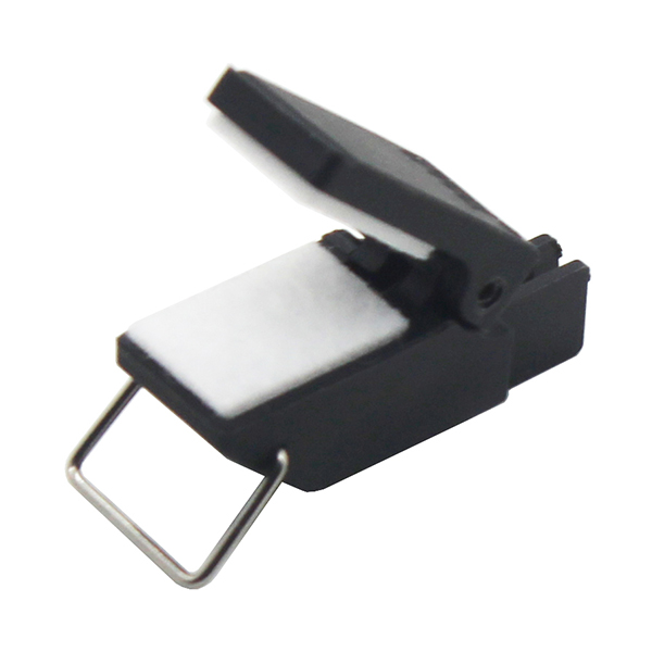 CFS-5X-CL Optical Fiber Cleaning Clip - Open