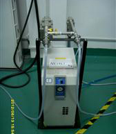 Compressed air for wafer cutting