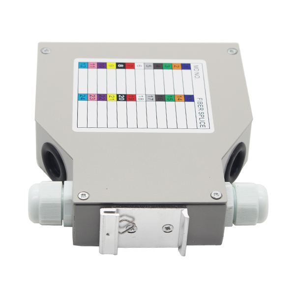 DIN Rail Mounted Optical Fiber Splice Terminal Box