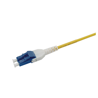 Duplex LC/UPC Uniboot Fiber Optic Connector