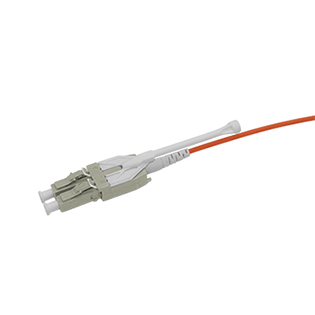 Duplex LC/UPC Uniboot OM1 OM2 Fiber Optic Connector with Pull Tab