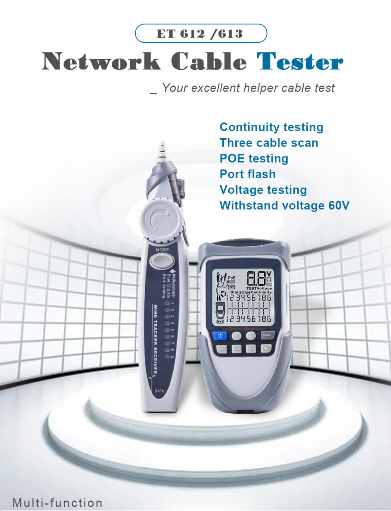 ET612 ET613 Network Cable Tester - Multi function