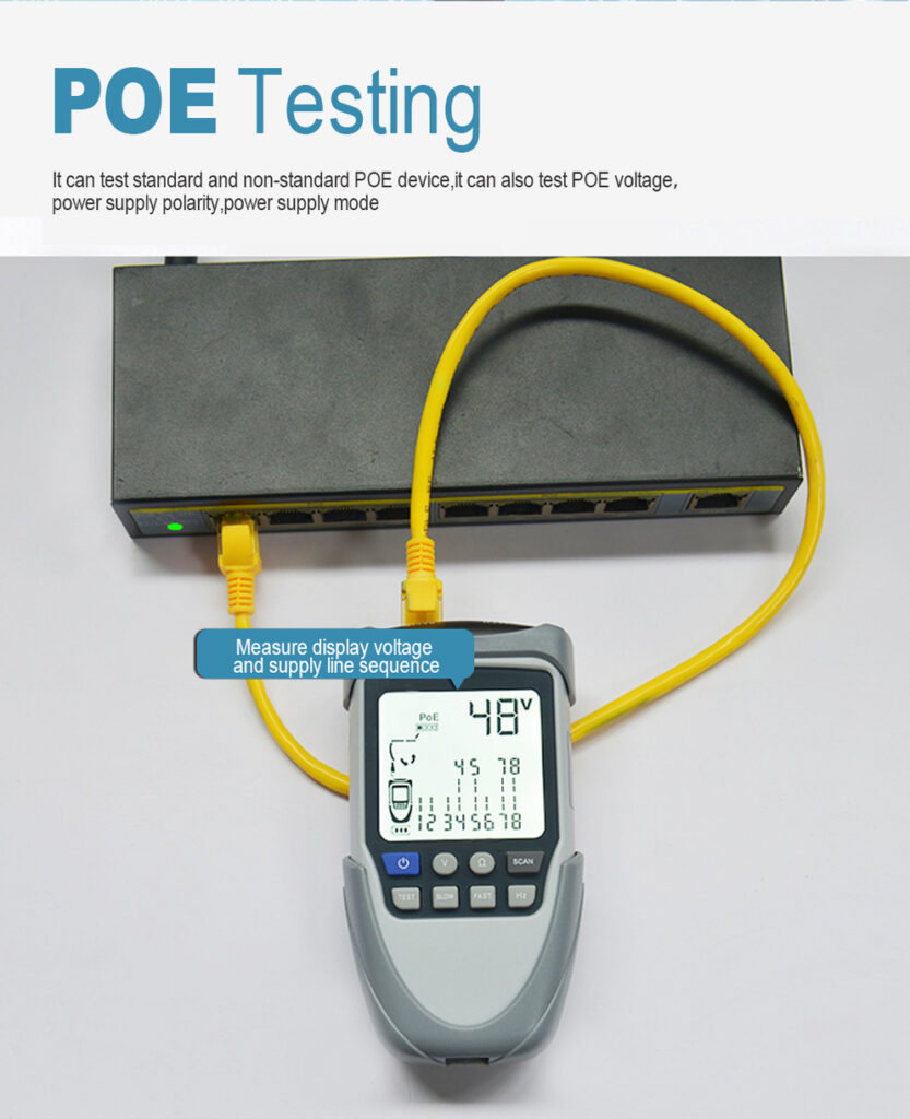 ET612 ET613 Network Cable Tester - POE Testing