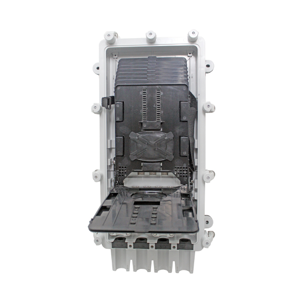 FOSC-3018 4 Port Wall-mounted 256 Fibers Fiber Optic Splice Closure - Splice Trays