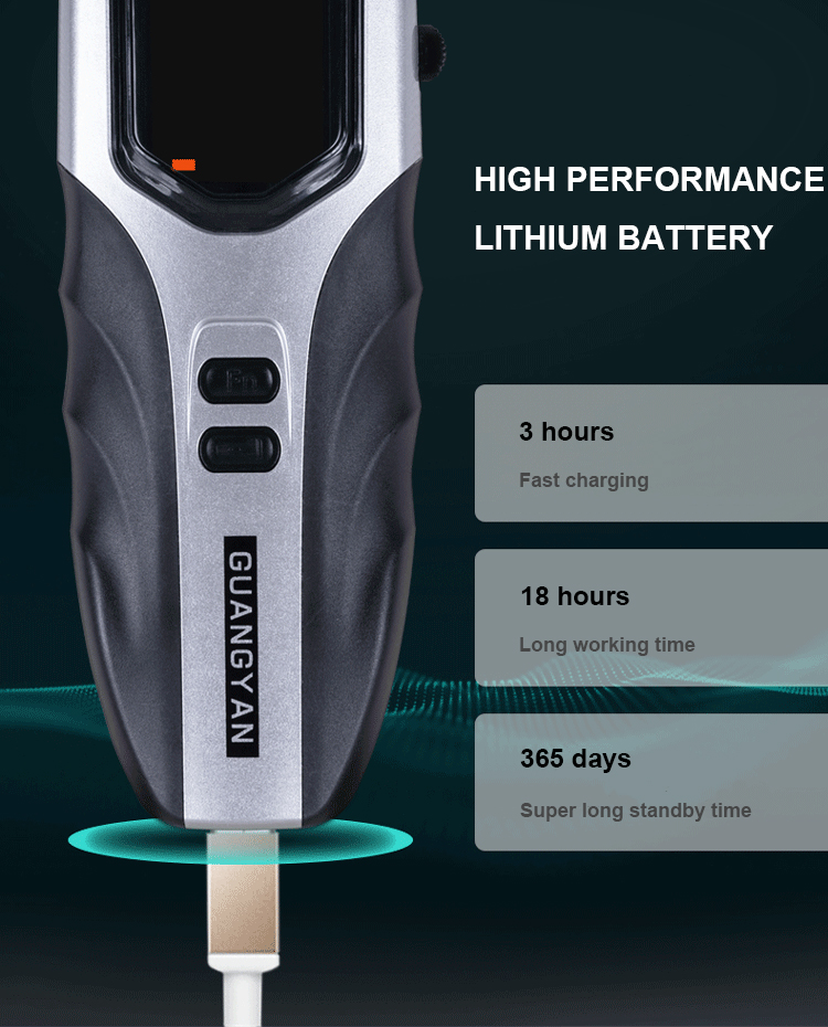 High performance lithium battery of MAY11 Optical Power Meter