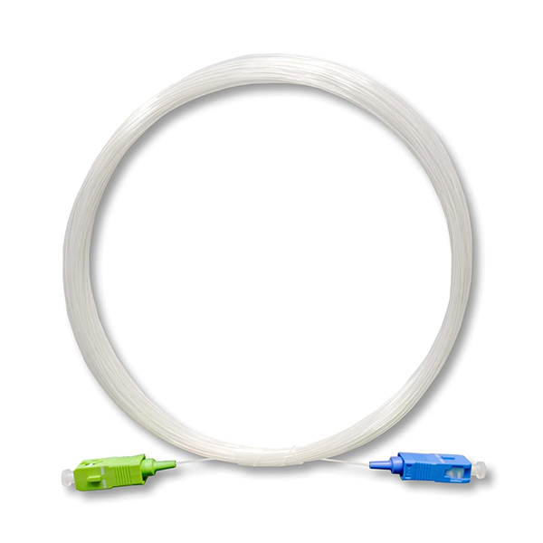 Invisible Transparent Fiber Optic Patchcord