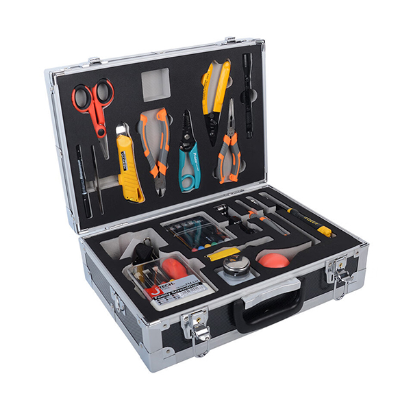 KL-08C Compact Fiber Optic Splicing Tool Kit - Left