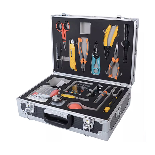 KL-08C Compact Fiber Optic Splicing Tool Kit - Right