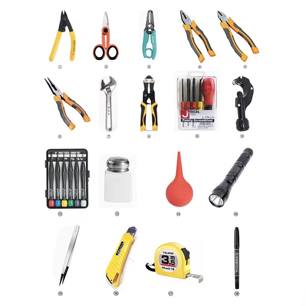 KL-08C Compact Fiber Optic Splicing Tool Kit - Tools