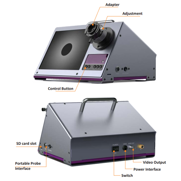 MAY-FM-100E-H Desktop Fiber Microscope