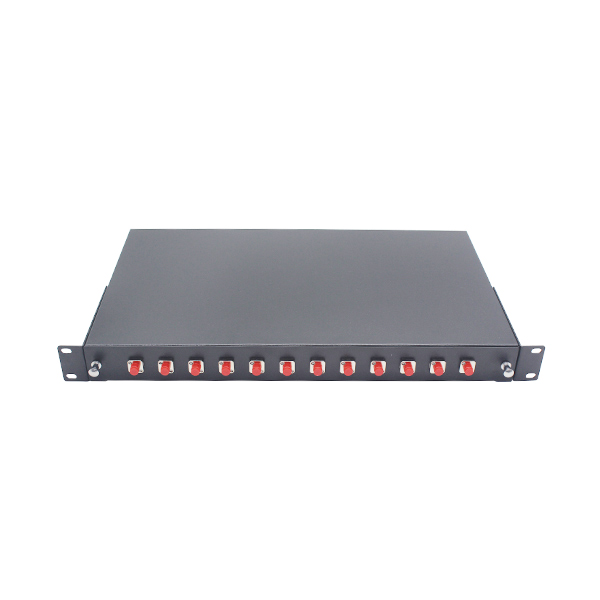 MAY-FPP-3007 Drawer Type Fiber Optic Patch Panel with 12pcs FC Adapters 1