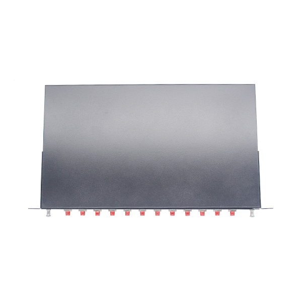 MAY-FPP-3007 Drawer Type Fiber Optic Patch Panel with 12pcs FC Adapters 2