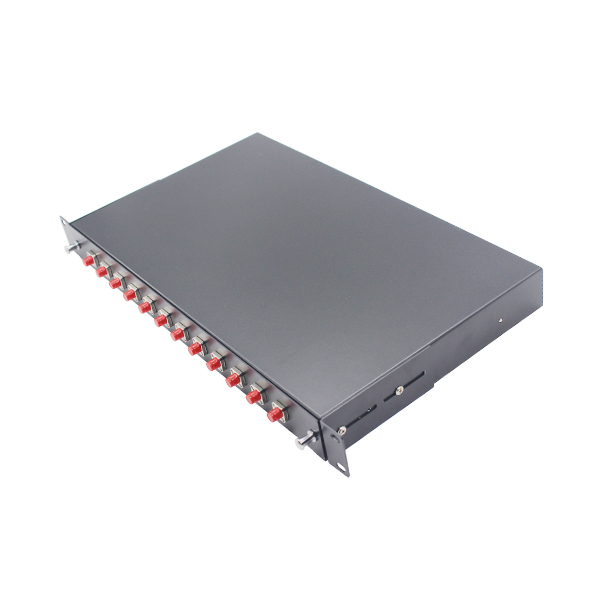 MAY-FPP-3007 Drawer Type Fiber Optic Patch Panel with 12pcs FC Adapters 3