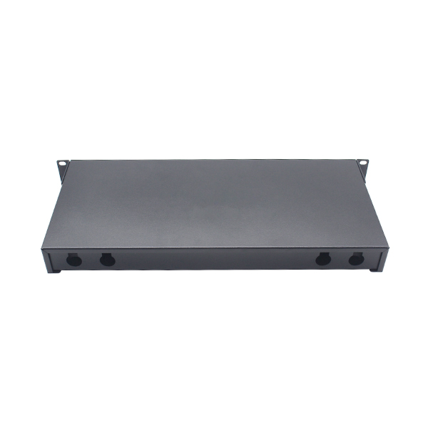 MAY-FPP-3008 No Rail Drawer Type Fiber Optic Patch Panel - Rear View