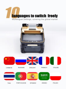 MAY-FS500 Fusion Splicer - 10 Languages