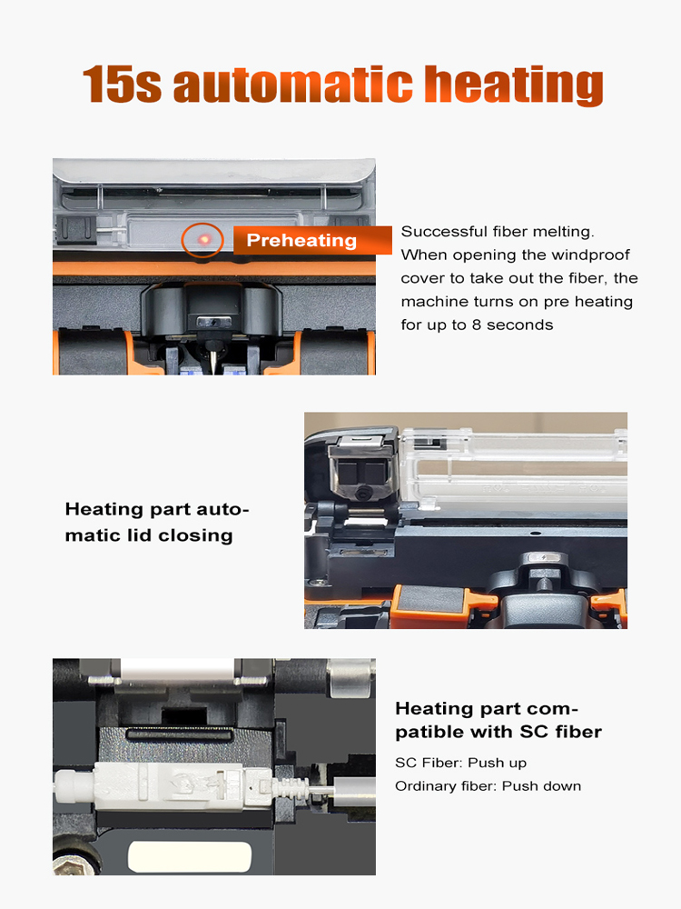 MAY-FS600 Fusion Splicer - 15s automatic heating