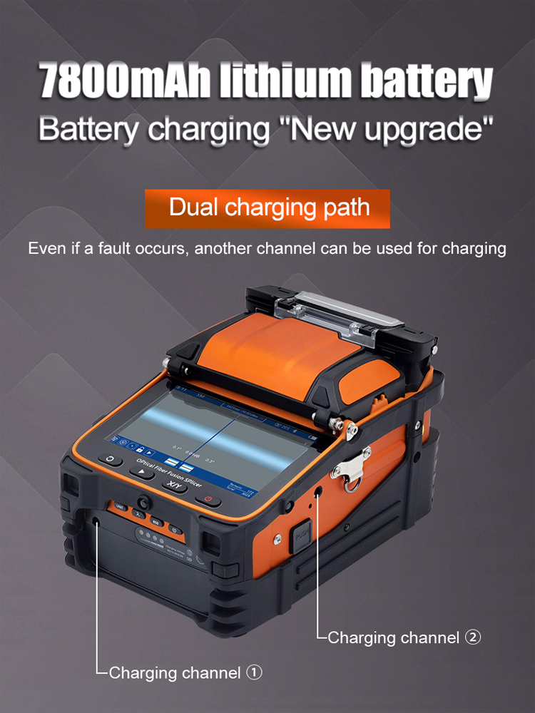 MAY-FS600 Fusion Splicer - 7800mAh lithium battery