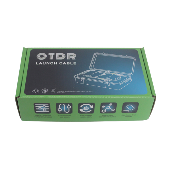 MAY-LFC OTDR Launch Fiber Cable Packing Box - Front View Update