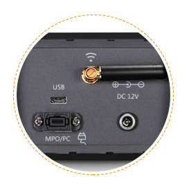 MAY120 MPO Optical Power Meter - On-Board MPO Connector