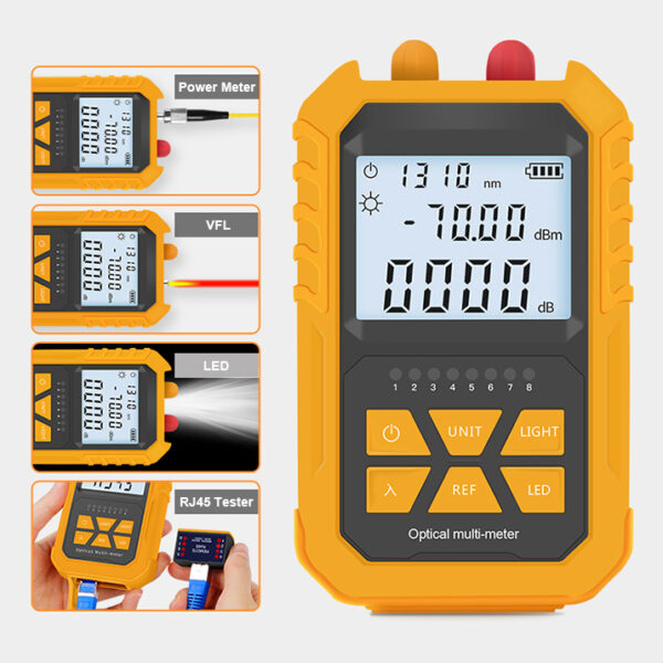 MAY13 Series Optical Power Meter with VFL and RJ45 Cable Tester