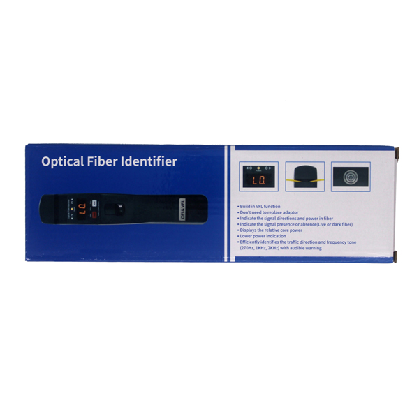 thumbnail image 2 of Komshine KFI-40 Traffic Fiber Identifier With 10mW VFL, Built-in LED Light – Fiber Detector, 800-1700nm, Universal Holder 2 of 6
