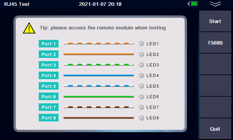 MAY420 Mini OTDR - Network Cable Test Module