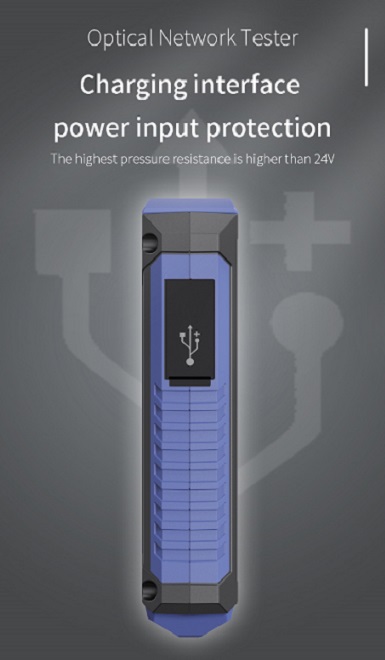 MAY440 Mini OTDR - Charging Interface