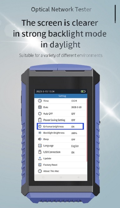MAY440 Mini OTDR - Support Daylight