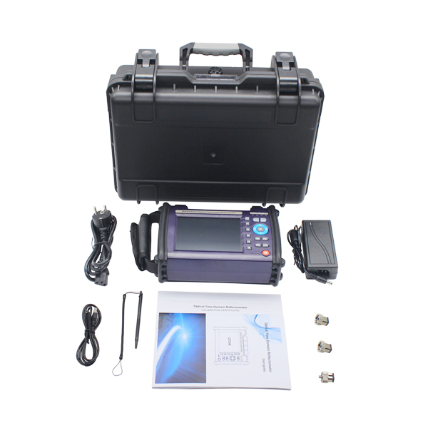 MAY610 OTDR in Solid Back Carrying Case - Standard Accessories