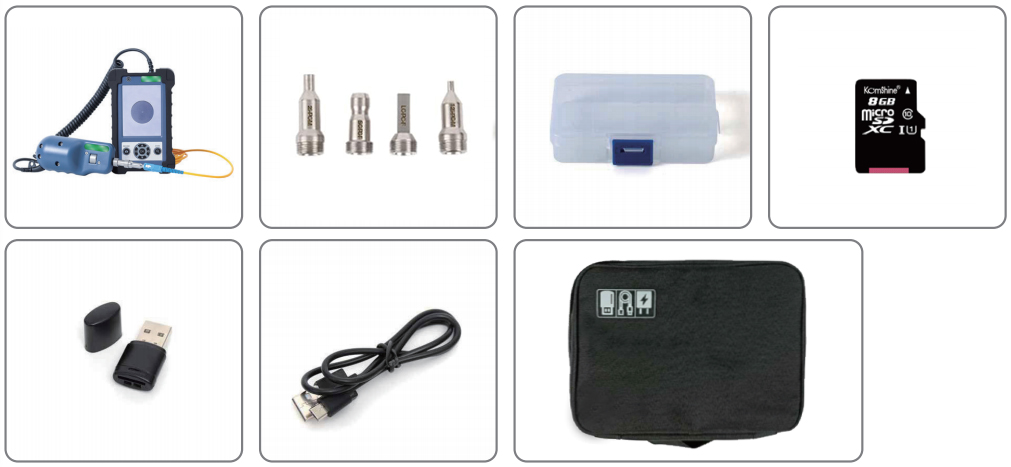 MAY99 Fiber Microscope - Standard Accessories