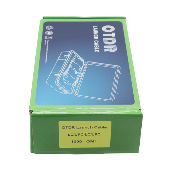 MM OM1 MAY-LFC OTDR Launch Fiber Cable Packing Box with Label