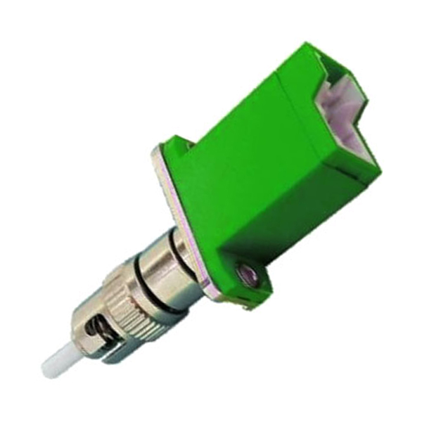 Male STUPC - Female E2000APC Converter Hybrid Adapter