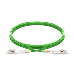OM5 Lime Green Fiber Optic Patch Cord
