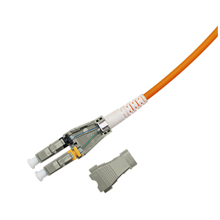 Polarity Switchable LC/UPC Uniboot Duplex OM1 OM 2 Fiber Optic Connector - Type A