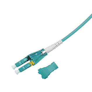 Polarity Switchable LC/UPC Uniboot Duplex OM3 Connector - Type A