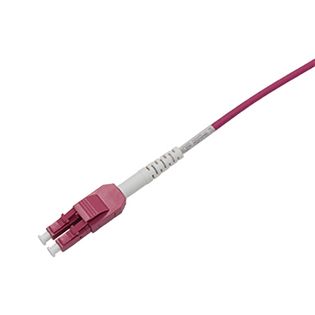 Polarity Switchable LC/UPC Uniboot Duplex OM4 Fiber Optic Connector - Type B