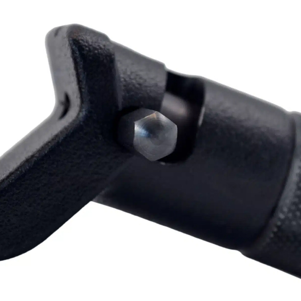 Radial and longitudinal blade setting of ACS series cable slitter
