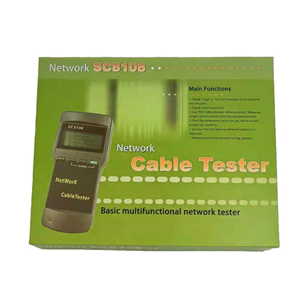 SC8108 Network Cable Tester - Standard Paper Box